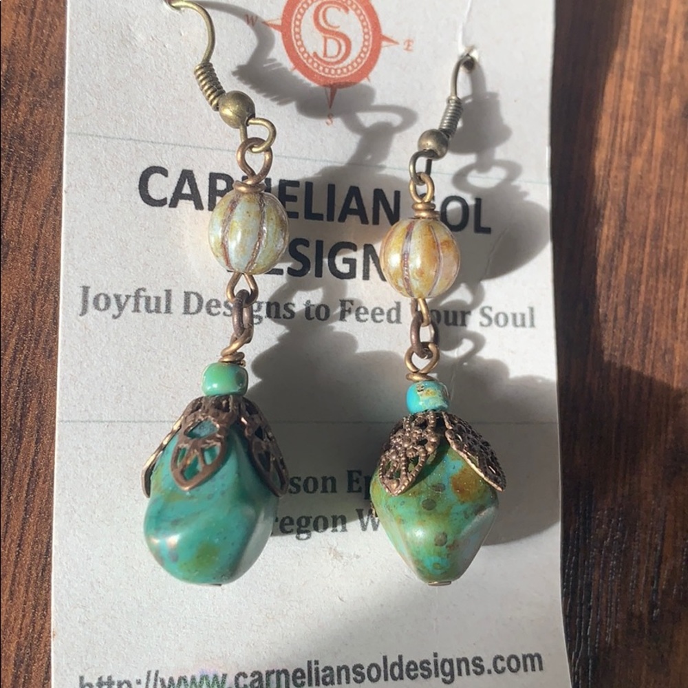 Earrings by Carnelian Sol Design - Picture 5 of 5